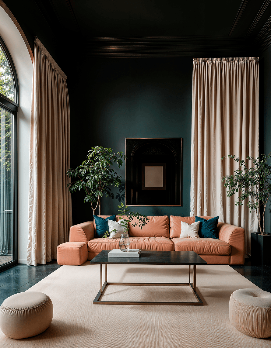 Stylish, newly renovated home interior symbolizing Nona’s fast 24-hour home transformation with coordinated repairs and setup.